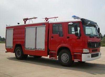 豪沃干粉消防車